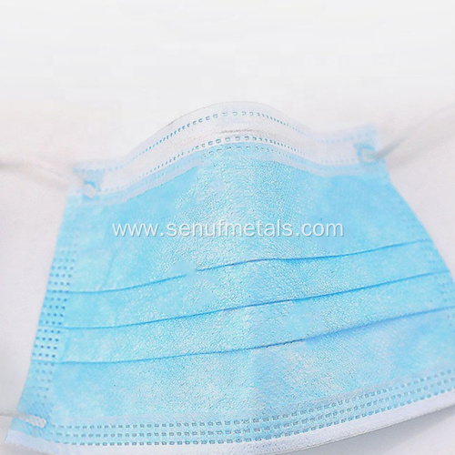 Disposable face mask with shield /3ply